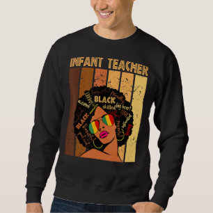 Moletom Professor de criança História Negra Afro-Americana