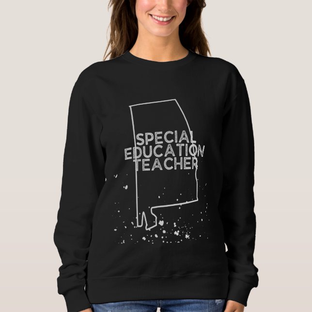 Moletom Professor de Educação Especial do Alabama para Pro (Frente)