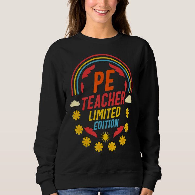 Moletom Professor de Educação Física P.E Limit Edition Gym (Frente)