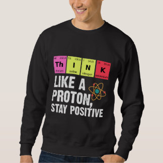 Moletom Professor de Física de Química Estudos de Proton S