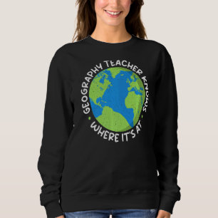 Moletom Professor De Geografia Sabe Onde Está O Professor