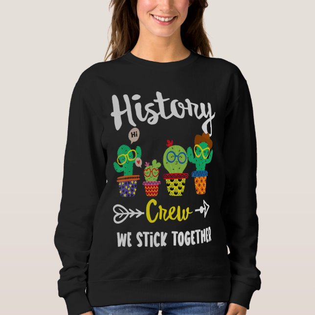 Moletom Professor de História da Equipe de Cactus da Tripu (Frente)
