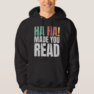 Moletom Professor de Leitura Engraçado
