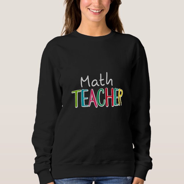 Moletom Professor de Matemática Matemático Álgebra Cálculo (Frente)