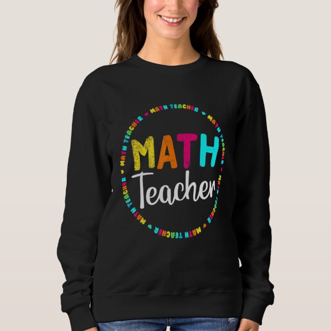 Moletom Professor de Matemática Nerd Matemático Geeky (Frente)