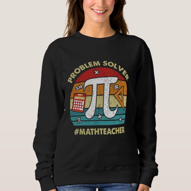 Moletom Professor de Matemática Solucionador de Problemas  (Frente)
