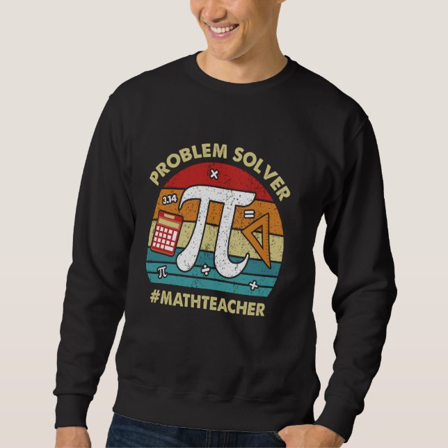 Moletom Professor de Matemática Solucionador de Problemas  (Frente)