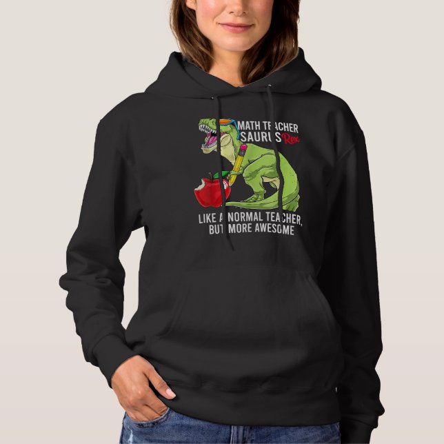 Moletom Professor De Matemática Surus Rex Como Um Professo (Frente)