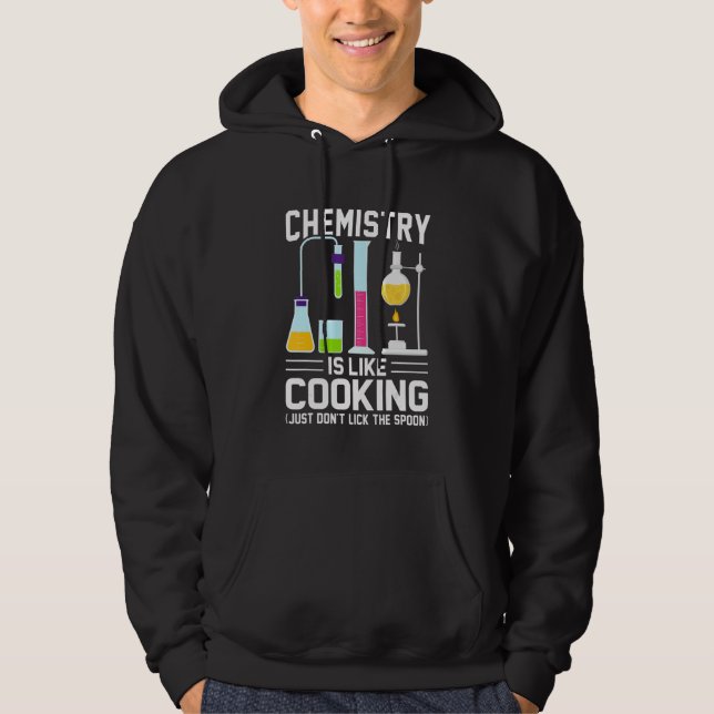 Moletom Professor de Química é como Cozinhar, simplesmente (Frente)