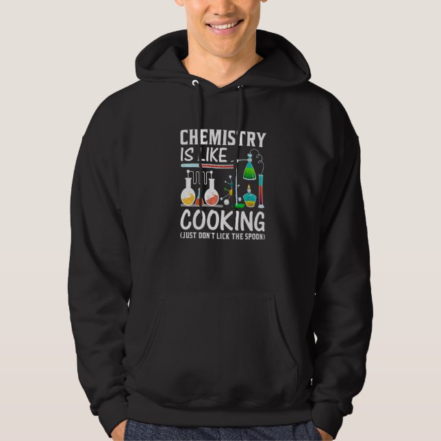 Moletom Professor de Química é como Cozinhar Só Não Lambe  (Frente)