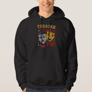 Moletom Professor de Teatro Teatro Teatral Ator Nerd de Te