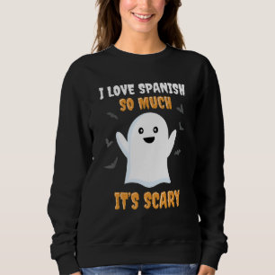 Moletom Professor espanhol Halloween Engraçado Espanhol de