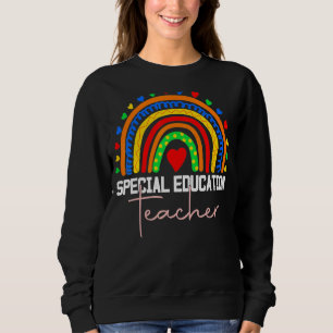 Moletom Professor Especial De Educação Sped Ed Sped Leopar