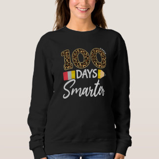 Moletom professor leopardo 100 dias mais inteligente estud
