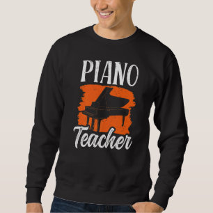 Moletom Professor Piano Jogador de Música Premium