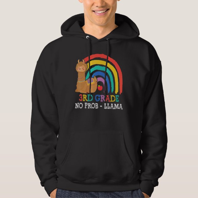 Moletom Professor Prob Llama De Volta À Escola Rai (Frente)