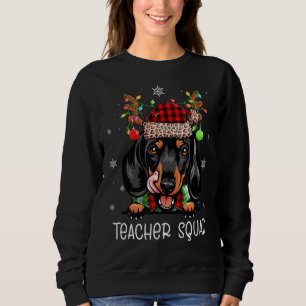 Moletom Professor Reindeer Dachshund Engraçado Professor C