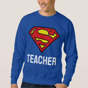 Moletom Professor Superman S-Shield Logotipo Superman