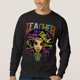 Moletom Professora Africano-Americana De História Negra S 