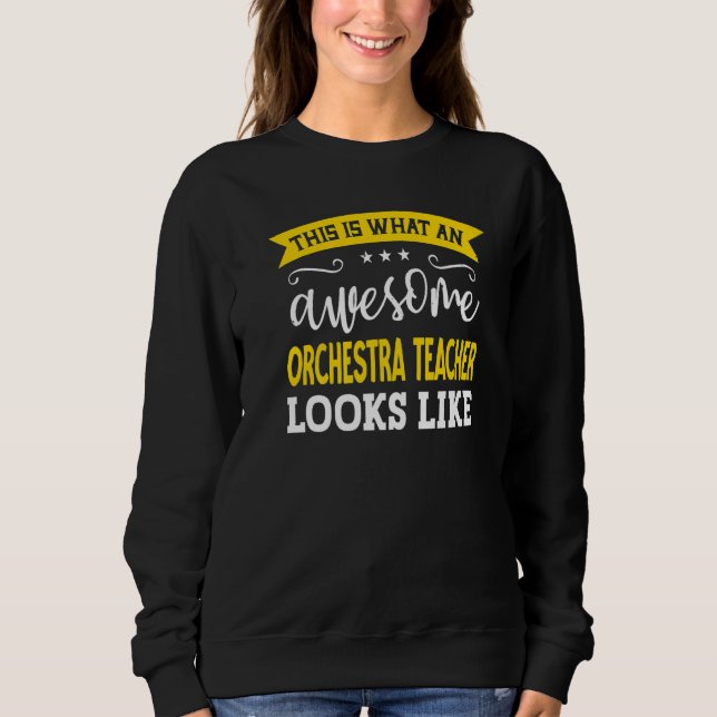 Moletom Professora da Orquestra - Título do Trabalho - Orq (Frente)
