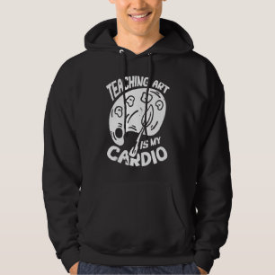 Moletom Professora de Arte - Roupa de Ensino para Homens M