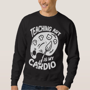 Moletom Professora de Arte - Roupa de Ensino para Homens M