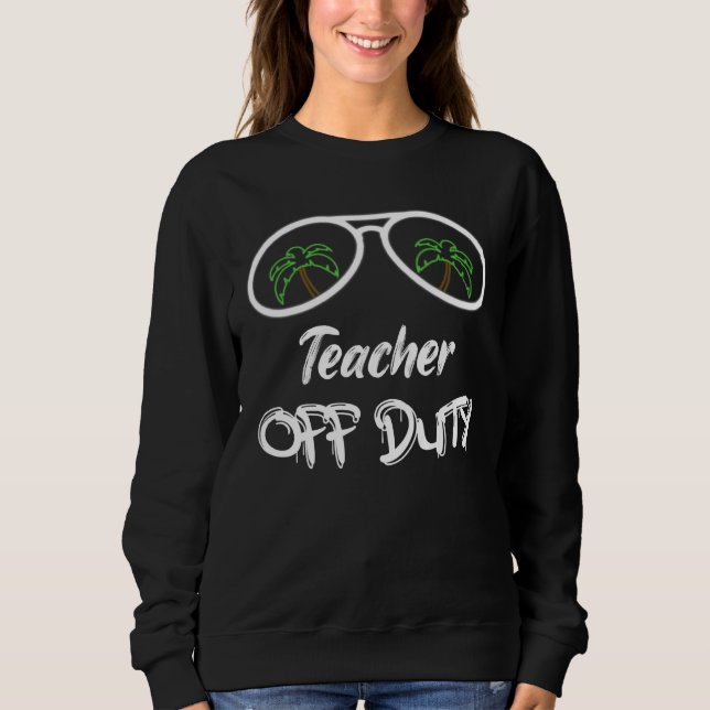 Moletom Professora de Dar Luz Solar Flashy Beach (Frente)