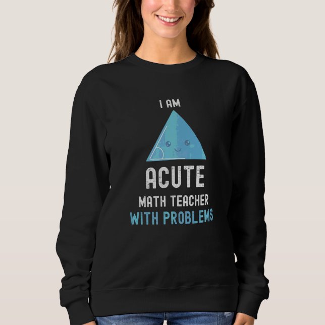Moletom Professora De Matemática Sou Professora De Matemát (Frente)