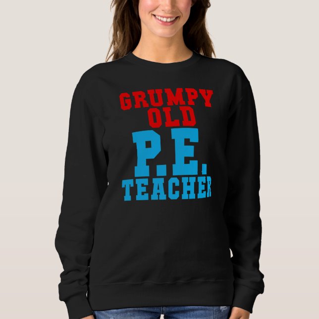 Moletom Professora De Pe Velha E Grumpy (Frente)
