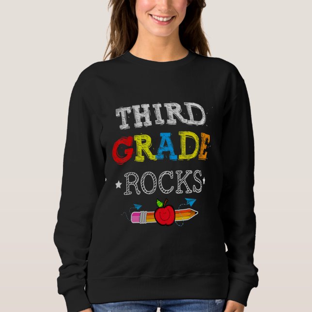 Moletom Professora do 3º ano do Time Rocks 3 (Frente)