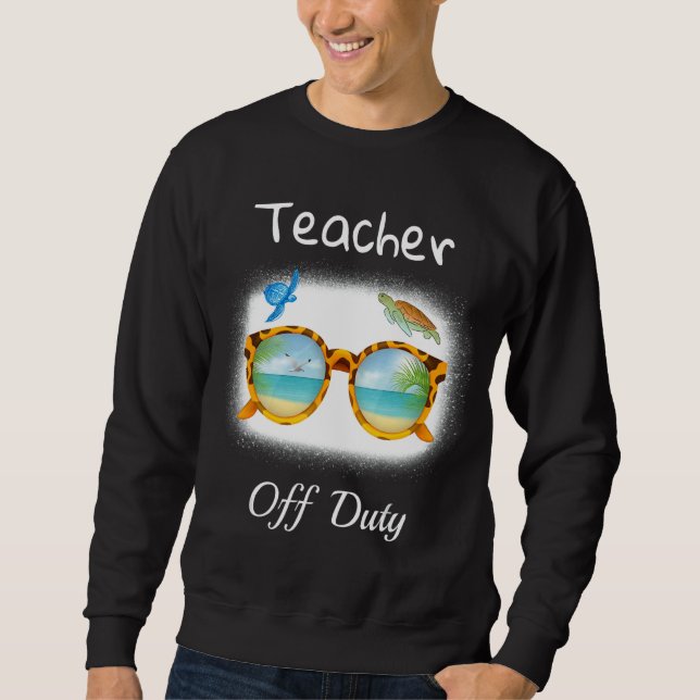 Moletom Professora Em Serviço No Último Dia Do Professor N (Frente)