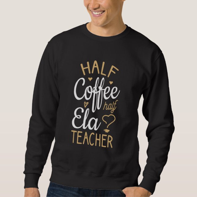 Moletom Professora Half Ela Meia Café (Frente)
