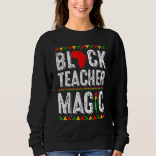 Moletom Professora Negra Professora Magia História Negra M
