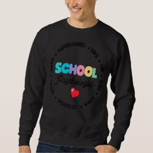 Moletom Professora Psicóloga Especial Ed Psych Appre