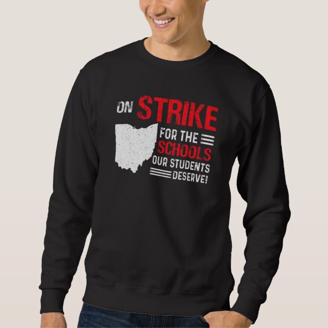 Moletom Professores Columbus Ohio Strike Education Str (Frente)