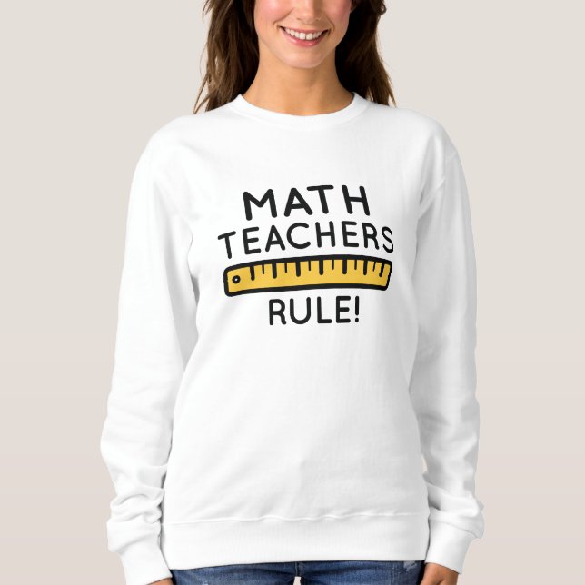 Moletom Professores de Matemática Mandam (Frente)
