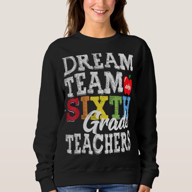 Moletom Professores do 6º ano Equipe de Sonho de Teerão no (Frente)