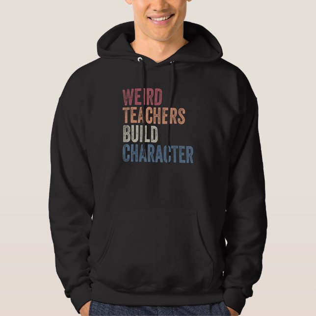 Moletom Professores Estranhos Construem Personagens Engraç (Frente)