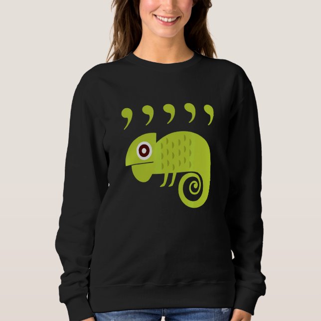 Moletom Professores Ingleses Comma Chameleon 80 (Frente)