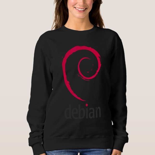 Moletom Programadores Desenvolvedores de Software Debian L (Frente)