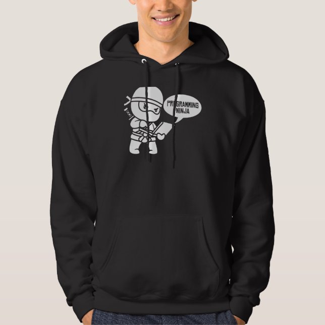 Moletom Programmer Ninja Software Engenheiro Coding - Deve (Frente)