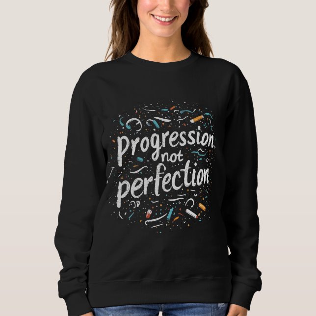Moletom Progressão Calcária Não Perfeição Volta às Aulas (Frente)