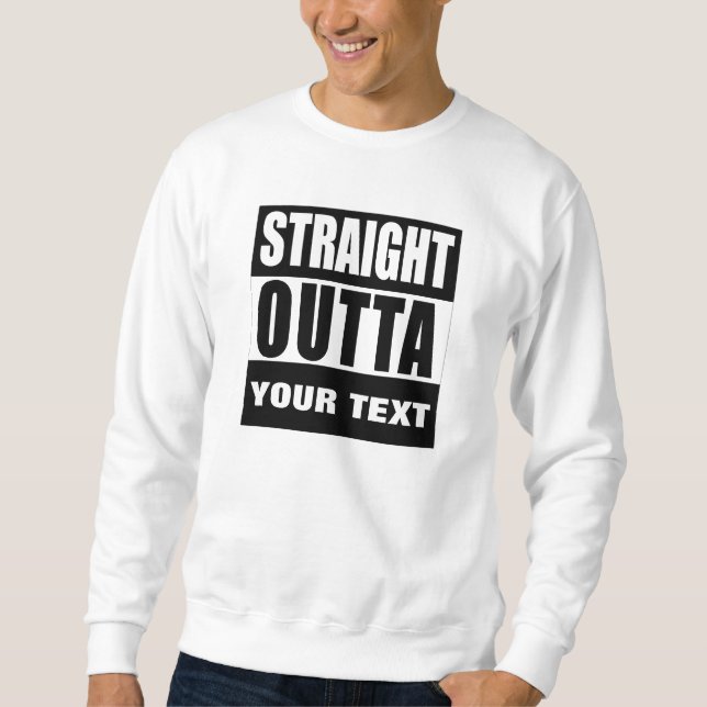 MOLETOM PROJETE O HETERO OUTTA (Frente)