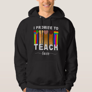 Moletom Prometo Ensinar o Amor Orgulho LGBT Africano Autis