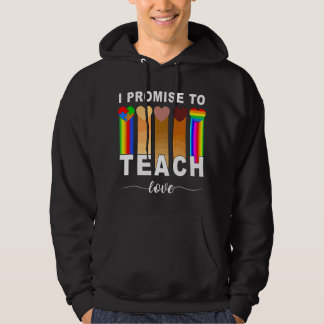 Moletom Prometo Ensinar o Amor Orgulho LGBT Africano Autis