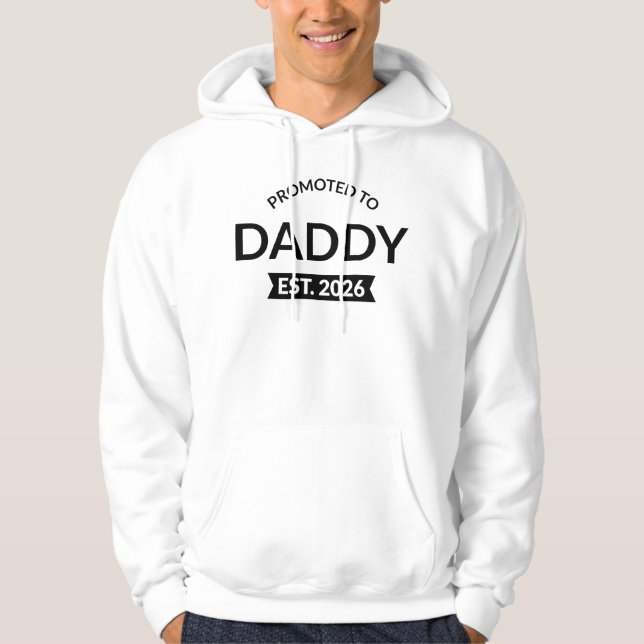 Moletom Promovido a Papai Est. 2026 II (Frente)