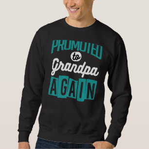 Moletom Promovido Ao Vovô Novamente Designs De Bebê Para A