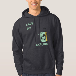 Moletom Pronta Definir Explorar Viagem