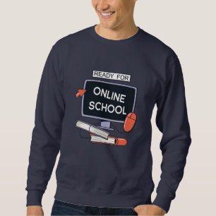 Moletom Pronto para a escola online