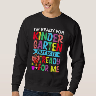 Moletom Pronto para o Jardim de Infância  Equipe de Kinder